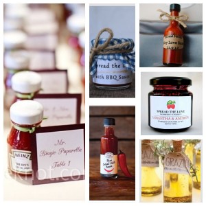 Sauce Wedding Favours